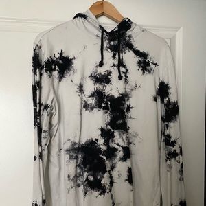 Men’s express thin tie dye hoodie